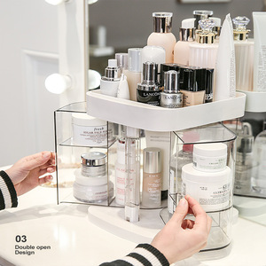 Organizzatore per Trucchi Rotante Multifunzione in Acrilico - Product Image 2