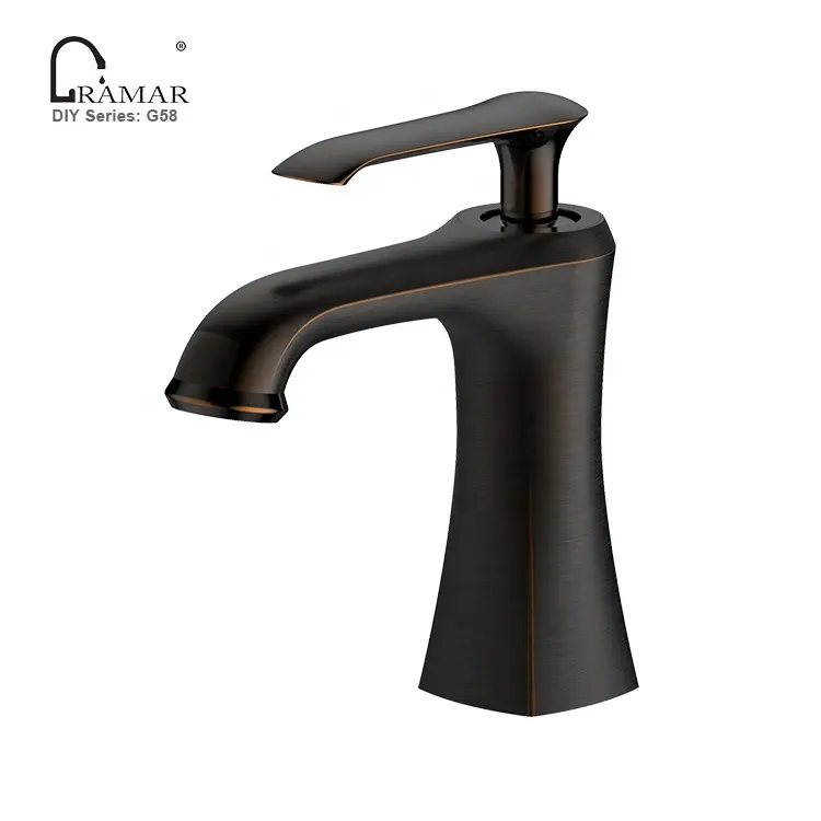 UPC Amerikaanse Pijler Wastafel Kraan Set Luxe UK Magnetische Water Saver Brons Smart Tap