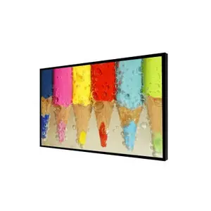 Samsung led hd affichage 3x3 LCD mur vidéo murs 49 pouces 3.5mm mur vidéo sans soudure