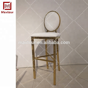 2018 de alta calidad <span class=keywords><strong>luis</strong></span> de acero inoxidable Taburetes de <span class=keywords><strong>bar</strong></span> silla con ronda vuelta - Product Image 2