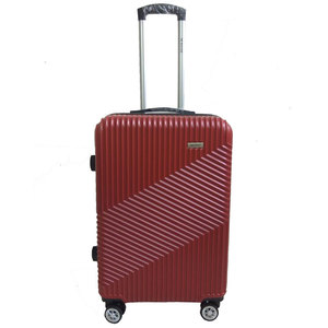 Tas Travel desain terbaru unik ABS PC permukaan mengkilap koper troli 20 inci, 24 inci, 28 inci ukuran 3 buah Set koper - Product Image 2