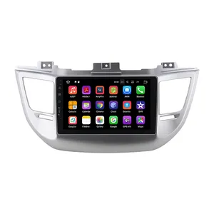 4G RAM Quad Core 1024*600 Android 10 2 Din Car DVD For Hyundai Tucson/IX35 2016 2017 Radio RDS Video Player GPS Navigation