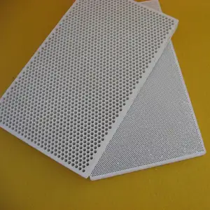 Infrared ceramic honeycomb heating plate for gas stove heater