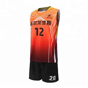 Custom Design Your Own Sleeveless Sublimation Women Volleyball Jersey Uniform