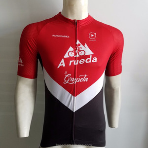 Wholesale china custom sublimation specialized cycling clothes bicycle jersey for men