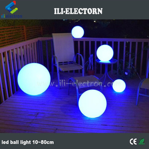 PE en plastique lumineux couleur humeur changeante conduit boule de lumière - Product Image 2