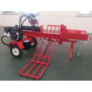 Hot Jual 50 T Log Splitter dengan Log Lift Table