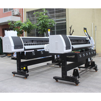 Plotter Eco solvente de 1600mm de nuevo diseño con cabezales Dx7 dobles, precio de impresora Eco solvente de Guangzhou