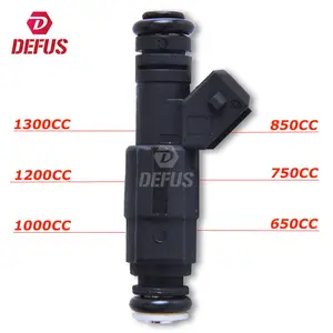 1000cc 1200cc 1300cc DEFUS Manufacturer High Flow Fuel Injector Nozzle 650CC 750CC 850CC 1000CC 1200CC 1300CC For Racing Car