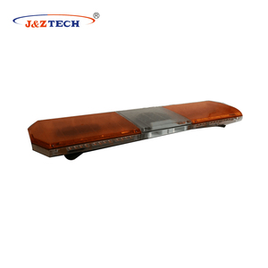 Tout ambre avec haut-parleur et sirène directement pleine taille led avertissement lightbar pour <span class=keywords><strong>ambulance</strong></span> véhicule - Product Image 1