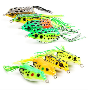 Vivido VMC in PVC fatto a mano morbido rana esca per la pesca del lago di acqua salata - Product Image 1
