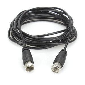 <span class=keywords><strong>Cable</strong></span> <span class=keywords><strong>Coaxial</strong></span> Negro F-Type RG174 con Conector Blindado <span class=keywords><strong>para</strong></span> Antena Parabólica de RV y Transmisión de Señal de Alta Frecuencia - Product Image 3
