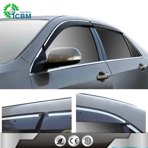 Hot Car Accessories Rain Visors For Civic Sedan 2012-2015 4pcs Door Window Visor
