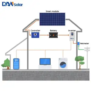 किट energia सौर paneles solares 300 वाट 10KW बैटरी प्रणाली