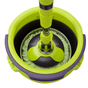 Serpillière rotative à 360 degrés, facile à utiliser avec seau d'inclinaison <span class=keywords><strong>turbo</strong></span>, rotation à 360 ° - Product Image 5