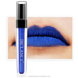 Lápiz Labial Azul de Moda, Brillo Labial de Color Azul, Lápiz Labial de Color Único y Especial, Bálsamo Labial con Logotipo Personalizado, Precio al por Mayor - Product Image 1