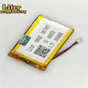 Штекер 2,0-2 P 3,7 V 804070 2800 mah ультра тонкий Lipo аккумулятор, тонкая пленка литиевая батарея литий-ионная аккумуляторная батарея - Product Image 2