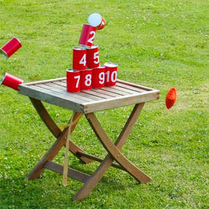Yard Game Tin Can Toss Family Game pour 10pcs Cans 3pcs Bean Bag - Product Image 2