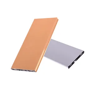 Aluminium Alloy Slim 20000mAh External Battery Pack Ultra Slim lightweight Charger Portable Powerbank