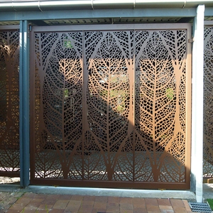 قطع الليزر المجلفن حواجز معدنية منقوشة بالليزر الألومنيوم لكمات التزيين - Product Image 2