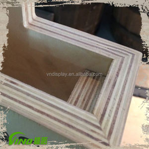 Estante de exhibición de joyería de madera rústico de varios niveles, tienda minorista comercial, estante de exhibición de joyería de madera - Product Image 3