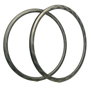 Synergy-llanta Tubular de carbono <span class=keywords><strong>para</strong></span> <span class=keywords><strong>bicicleta</strong></span> de carretera, llanta de <span class=keywords><strong>20</strong></span> a 24 agujeros, 290g 700c Shine 35mm, T800 - Product Image 3