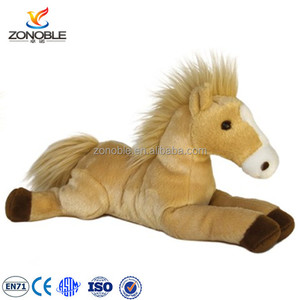 Usine de Yiwu, fabrication sur mesure OEM ODM, vente en gros de jouets en peluche cheval, poupée en peluche cheval réaliste, animal en peluche doux, poney pour enfants - Product Image 5