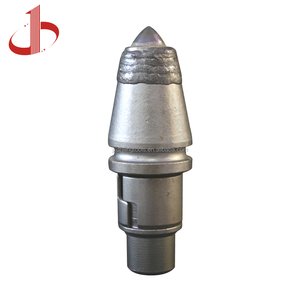 Fondotinta palificazione a gambo rotondo con taglierina forata a pallottola conica - Product Image 3