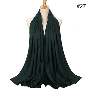 حجاب دبي الإسلامي الرفيع للسيدات ساتان حريري صلب عرقي للنساء - Product Image 6