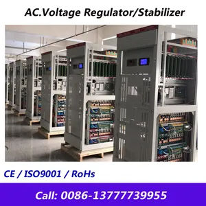 Thyristor SCR Solid State Voltage Regulator, Electronic Stabilizer AVR SJW-400KVA,OUTDOOR use,