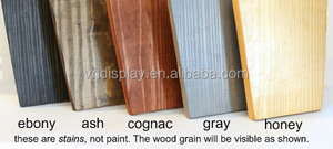 Estante de exhibición de madera Vintage para frutas y verduras, contenedor de exhibición de madera rústica, caja de cajón de almacenamiento de exhibición de panadería - Product Image 3