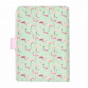 Wholesale A7 PU <strong>Leather</strong> Hardcover Loose-Leaf Journal Diary Organizer <strong>Notebook</strong> 6 Holes Ring Binder <strong>Refillable</strong> - Product Image 4