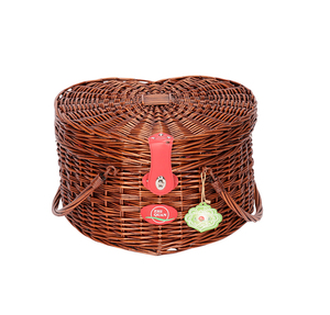 Bộ Giỏ Quà Tặng Ngày Valentine Lãng Mạn Dành Cho Hai Giỏ Dã Ngoại Thiết Kế Tình Yêu - Product Image 2