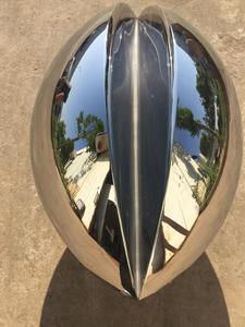 Miroir céleste convexe <span class=keywords><strong>Anish</strong></span> Kapoor, art métallique poli, décoration murale pour la maison, statue, sculpture moderne en acier inoxydable - Product Image 3