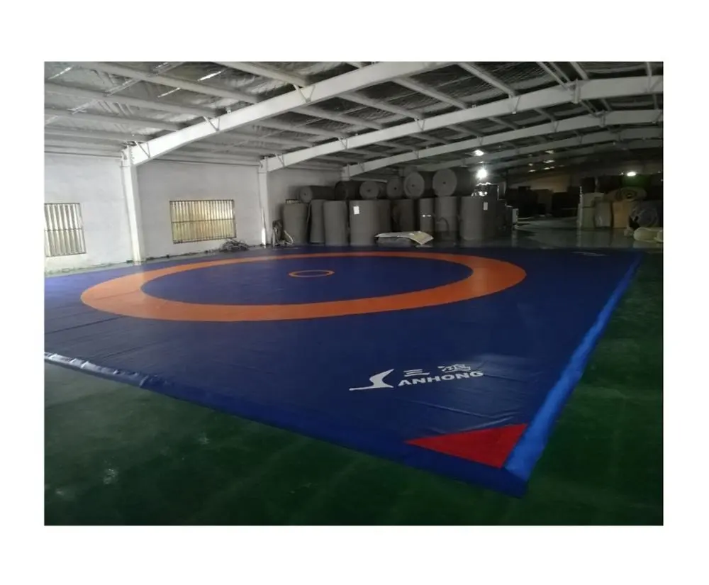 12M * 12M Grappling Matte/BJJ Matte/Wrestling Matten Abdeckung & Schaum Crash Matte