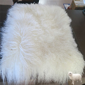 Fabrika yeni Moğol yün kıvırcık kuzu shearlıng kürk yastık - Product Image 4
