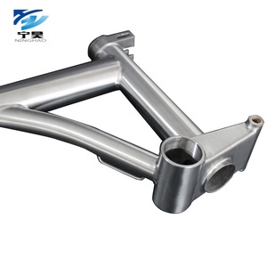 Mini cadre de vélo pliant en titane de 16 pouces, prix incroyable - Product Image 1