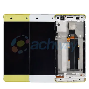 100% Tested 5.0 inches LCD Digistizer For Sony Xperia XA F3111 F3113 F3115 Dual F3112 F3116 LCD Screen With Frame