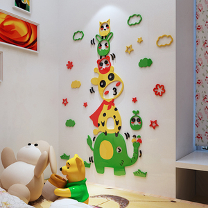 Decoración de Pared de Dibujos Animados, Adhesivos de Pared Coloridos para Bebés, Niños, Guardería, Sala de Juegos, Calcomanías de Pared - Product Image 4