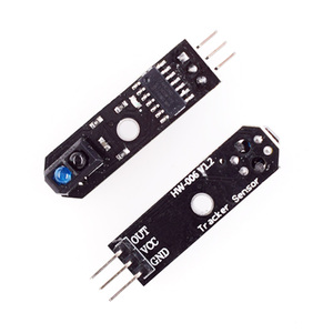 TCRT5000 Módulo de <span class=keywords><strong>seguimiento</strong></span> de 1 canal Sonda de <span class=keywords><strong>seguimiento</strong></span> infrarroja Sensor de reflexión para evitar obstáculos Detección de línea en blanco y negro - Product Image 1