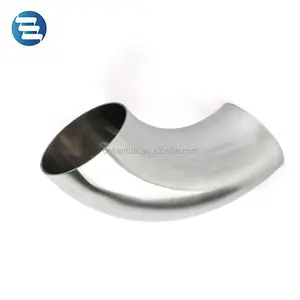 DIN di Grado Alimentare Sanitario 304ss 316ss In Acciaio Inox 90 Gradi Breve Raggio Saldatura di Testa Curva