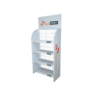 פלדה סין סופרמרקט שימושי תצוגת מדף מתלה עם הספירה לוח לחנויות קטנות - Product Image 2