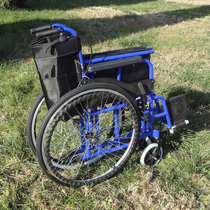 Durevole portatori di handicap reclinabile schienale galleggiante spiaggia sedia a rotelle - Product Image 4