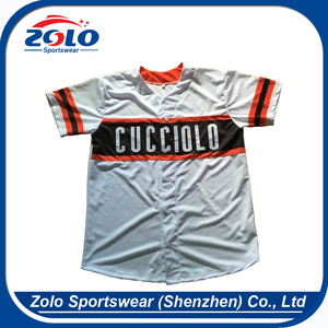 approved manufacturer sublimation new model green custom baseball jersey - Product Image 4