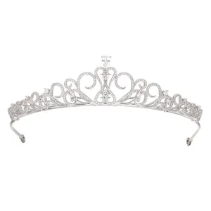 लक्जरी शादी tiaras और क्राउन ब्राइडल मुकुट coroa noiva महिलाओं के लिए