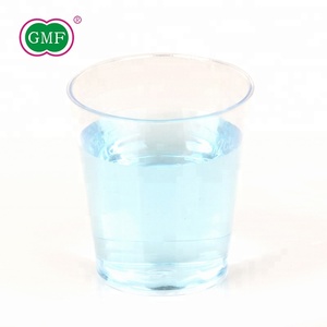GMF supply 1oz wine shot disposable plastic glass with OEM design