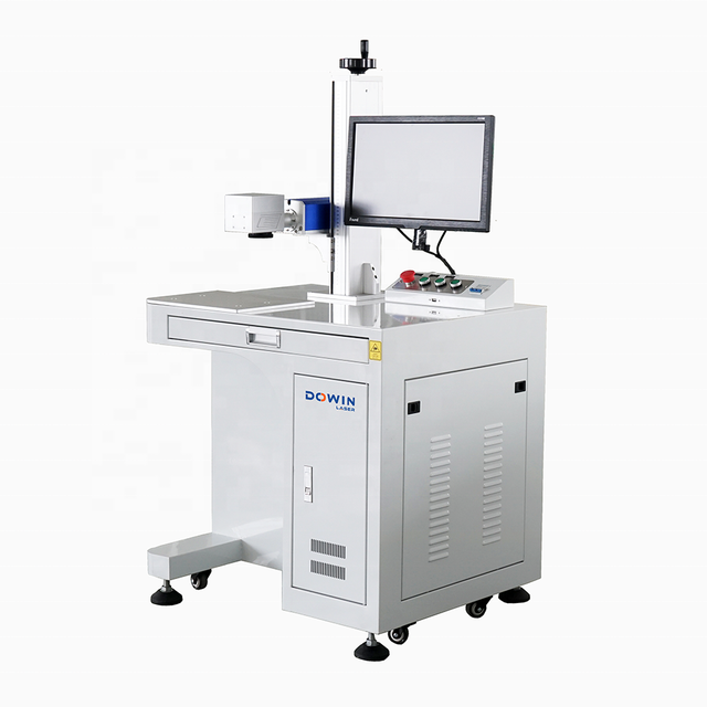 Factory CNC Animal Tag Laser Engraver Knife Key Chain Rings Fiber Laser Marking Machine Metal Laser Engraving Machine 30w Price