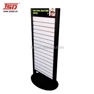 retail store trade show sports goods slatwall display shelves racks stands