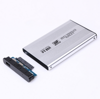 Casing Eksternal Hard Drive USB 3.0 HDD 2.5 Inch SATA SSD Mobile Disk Box untuk Laptop, Caddy HDD untuk Windows/Mac OS