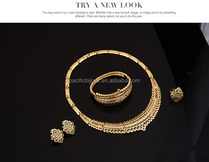 Ensemble de <span class=keywords><strong>bijoux</strong></span> complets <span class=keywords><strong>en</strong></span> <span class=keywords><strong>or</strong></span> <span class=keywords><strong>18</strong></span> carat, <span class=keywords><strong>bijoux</strong></span> africains nigérians à prix bon marché, fabriqué <span class=keywords><strong>en</strong></span> chine, 14k, - Product Image 2